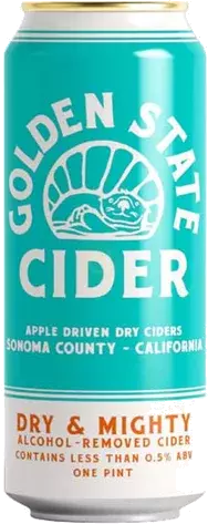 Golden State Dry And Mighty Alcohol Removed Cider