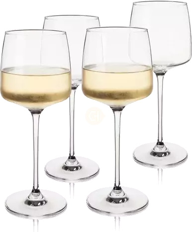 Viski Reserve Crystal Julien Chardonnay Glasses