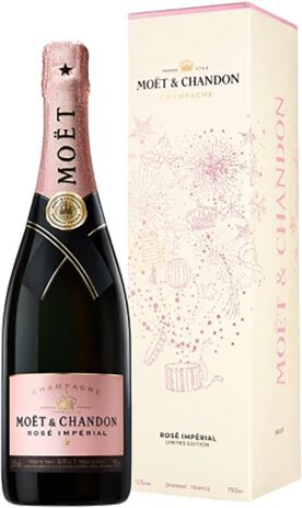 Moet Chandon Imperial Rose Gift 750m