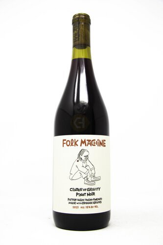 Folk Machine Center Of Gravity Pinot Noir Natural Organic Potter Valley Californ