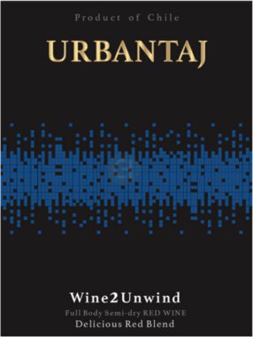 Urban Taj Wine Unwind Red Blend