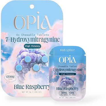 Opia 30mgx4 7oh Tablets Blister Blue Raspberry Single