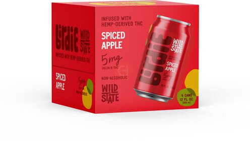 Wild State Birdie Sliced Apple 5mg Thc Drink