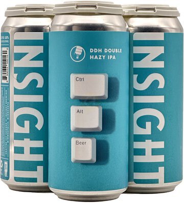Insight Ctrl Alt Beer Double Dry Hopped Double Hazy Ipa