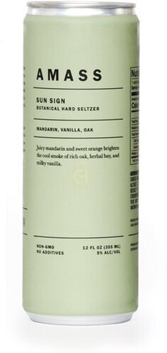 Amass Brands Amass Sun Sign Botanical Hard Seltzer