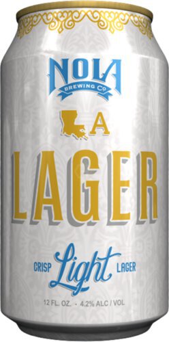 Nola Brewing Nola La Lager Can