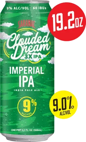 Saranac Clouded Dreams 3xipa
