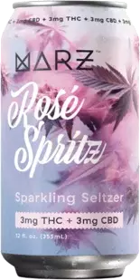 Marz Brewing Cbd Thc Rose Spritz