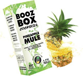 Booz Cocktails Pineapple Mule