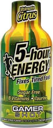 Hour Energy Shot Gamer Strength Ultimate Citrus