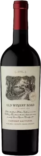 Old Winery Road Cabernet Sauvignon Napa Valley Sonoma County