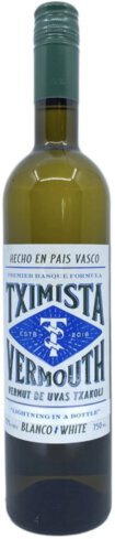 Tximista Vermouth Blanco White Basque Country Spain