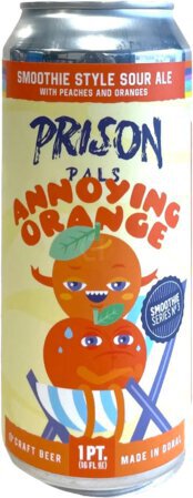 Prison Pals Annoying Orange Smoothie Style Sour Ale
