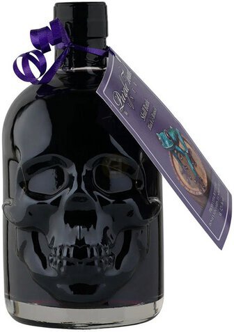 Purple Toad Skull Black Bruised
