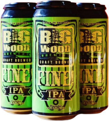 Big Wood Fine IPA 4/16oz Can