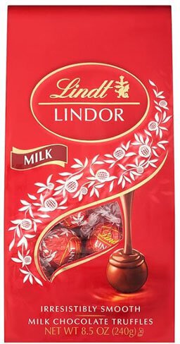 Lindt Milk Chocolate Truffle Bag