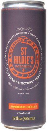 Saint Hildies Spiced Tonics Elderberry Hibiscus Cocktail