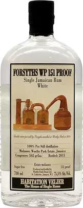 Habitation Velier Forsyths Wp White Jamaica Single Pure Rum 151 Proof