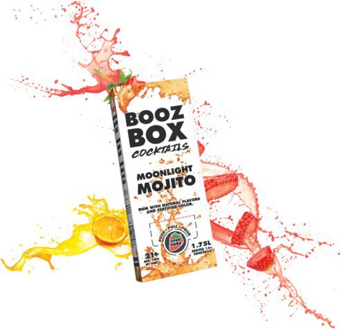 Booz Cocktails Moonlight Mojito