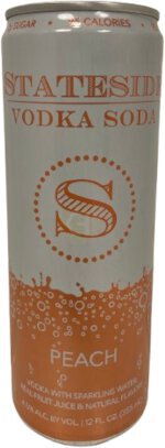 Stateside Vodka Soda Peach