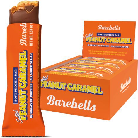 Salted Peanut Caramel Soft Protein Bar 55g