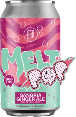 Modist Melt Pop Sangria Ginger Ale 10mg Thc