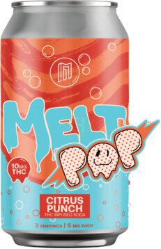 Modist Melt Pop Citrus Punch 10mg Thc
