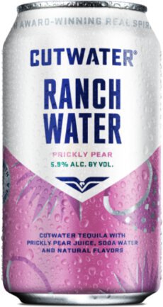 Cutwater Rtd Ranch Water Prickly Pear Cn Sin
