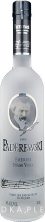 Paderewski Vodka Excellent Polish