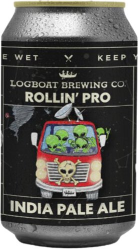 Logboat Rollin Pro IPA 6 Pack Cans