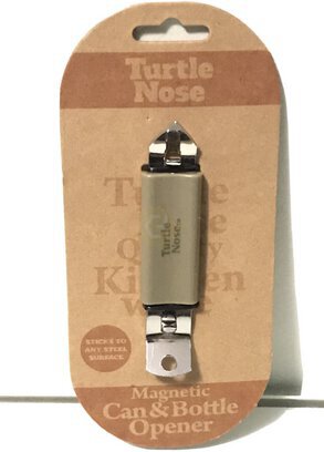 TURTLE NOSE MAGNETIC BOTTLE AND CAN OPENER