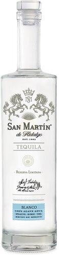 San Martin De Hidalgo Blanco Tequila Blanco 750ml