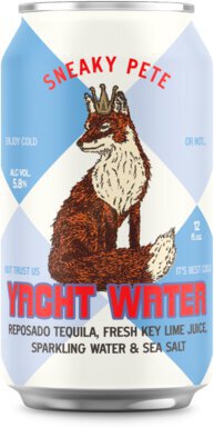 Sneaky Pete Reposado Tequila Yacht Water