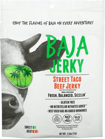 Baja Vida Street Taco Beef Jerky