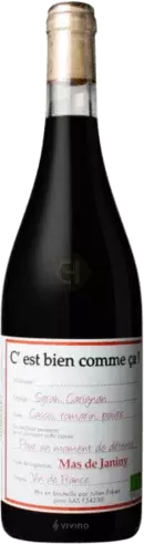 C'est Bien Comme Ca Mas De Janiny Natural Red