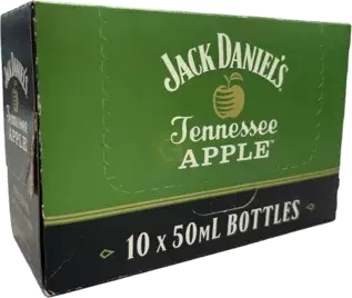 Jack Daniel's Apple W Stadium Bag Pet 12/10pks 120pk