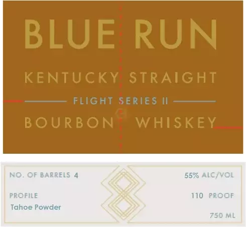 Blue Run Flight Series II 'Tahoe Powder' Bourbon Whiskey