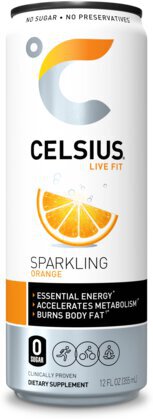 Celsius Orange Can