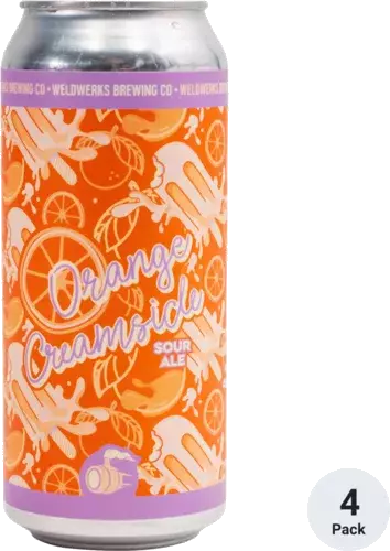 WELDWERKS ORANGE CREAMSICLE 4/16C