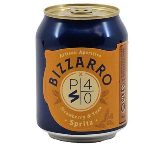 Bizzarro Strawberry & Yuzu Spritz 5% ALC 250ml 250ML - Duke's