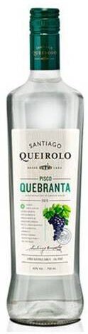 Santiago Queirolo Quebranta Grape Pisco 750ML