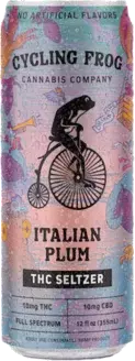 Cycling Frog Italian Plum 10mg Thc Seltzer