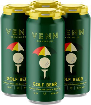 Venn Brewing Golf Beer American Wheat Ale