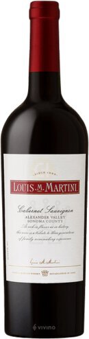 Louis M. Martini Cabernet Sauvignon Dry Red California