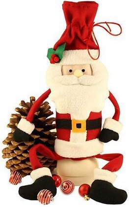 GIFT BAG HOLIDAY CF SITTING SANTA