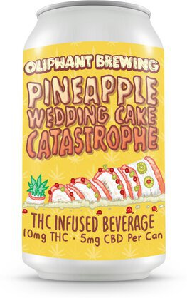 Oliphant Pineapple Wedding Cake 10mg Thc 5mg Cbd