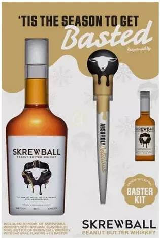 Skrewball Peanut Butter Whiskey W Gift Set