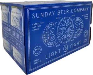 Sunday Beer Can 6 Pack