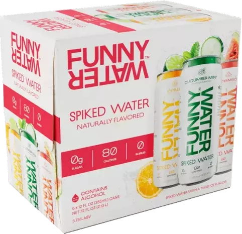 Funny Water Original Variety 12oz Can 12pk