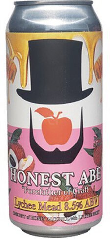 Honest Abe Lychee Mead Cn